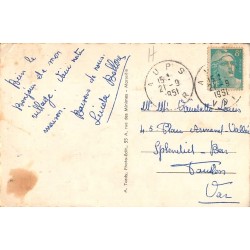 Carte postale ancienne Aups (Var) L’Horloge circulée 1900-1915