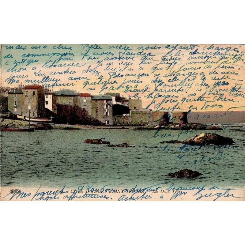 699 - COTE D'AZUR - Saint Tropez - Les Deux tours