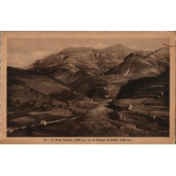 Carte postale ancienne – Mont Mounier depuis Beuil, Alpes-Maritimes