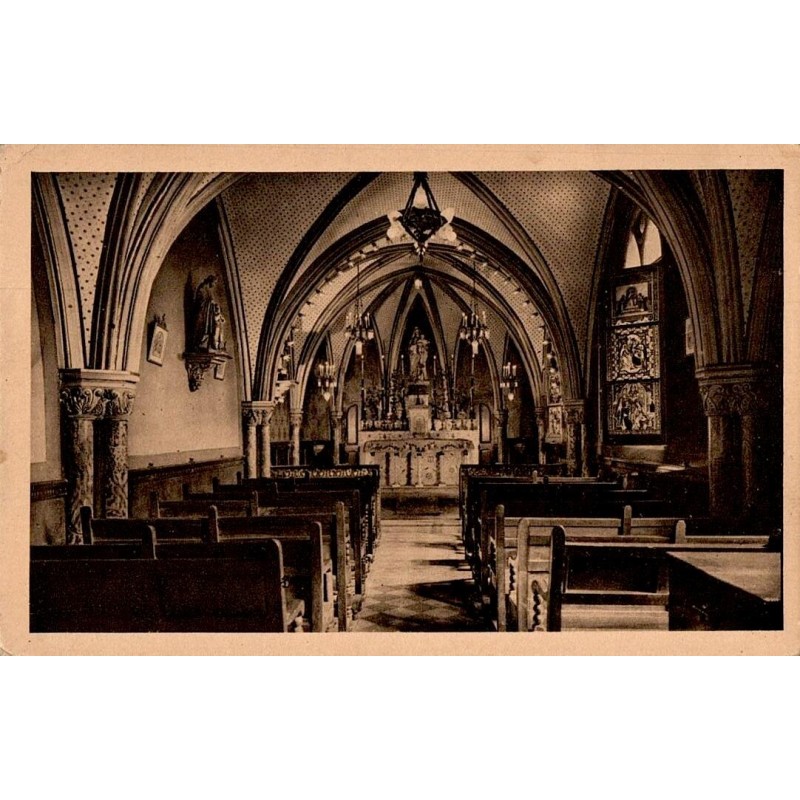 Carte postale ancienne La Seyne Institution Sainte-Marie chapelle des Congrégations début XXe siècle