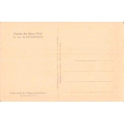 Carte postale ancienne fort de Brégançon Corniche des Maures 1900-1915