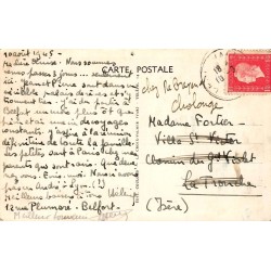 Carte postale ancienne La Croix-Valmer pinède et Cap Cavalaire