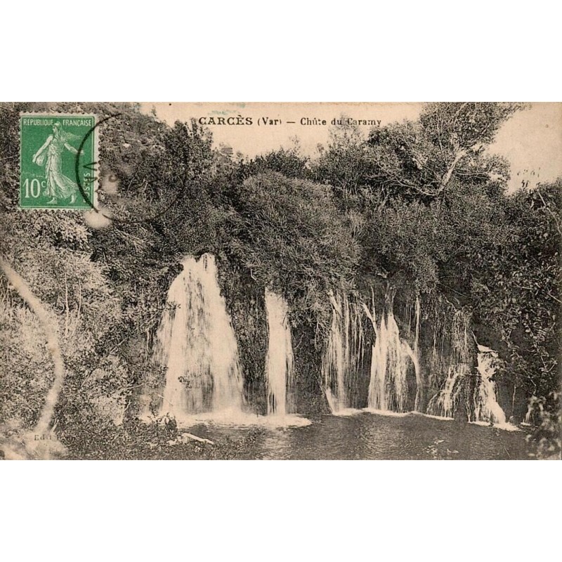 CARCES ( VAR ) - Chute du Caramy