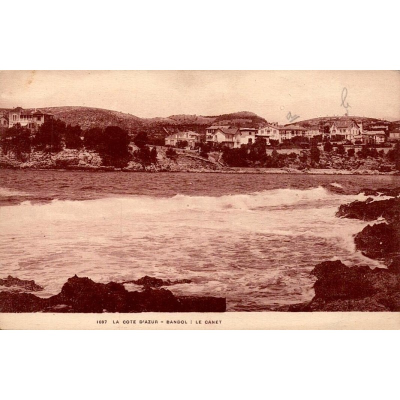 1697 - LA COTE D'AZUR - BANDOL : Le Canet