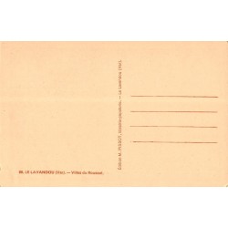 Carte postale ancienne Le Lavandou villas du Rousset