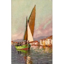 Carte postale ancienne Toulon France illustration Var début XXe siècle