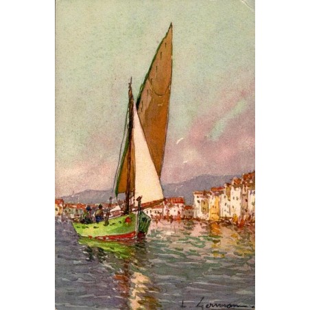 Carte postale ancienne Toulon France illustration Var début XXe siècle