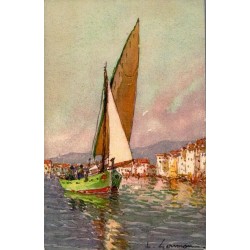 Carte postale ancienne Toulon France illustration