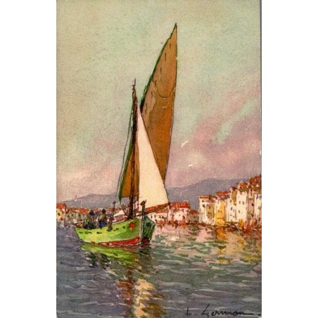 Carte postale ancienne Toulon France illustration