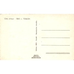 Carte CPSM Toulon Côte d’Azur vue générale