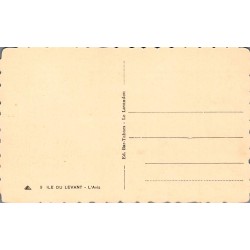 Carte postale ancienne Île du Levant L’Avis Var