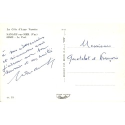 Carte CPSM Sanary-sur-Mer le port Var