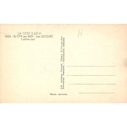 Carte CPSM Saint-Cyr-sur-Mer Les Lecques contre-jour