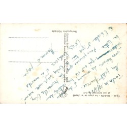 Carte CPSM Toulon place de la Liberté de nuit