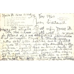 Carte CPSM couleur Nîmes multi-vues Gard