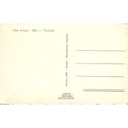 Carte CPSM Toulon Côte d’Azur
