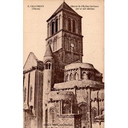 5 - CHAUVYGNY (Vienne) - Chevet de l’Église Saint Pierre
