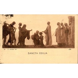 Carte postale ancienne Sancta Odilia Mont Sainte-Odile