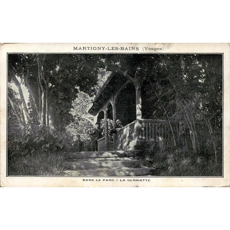 MARTIGNY LES BAINS (Vosges) - Dans le Parc - La Gloriette