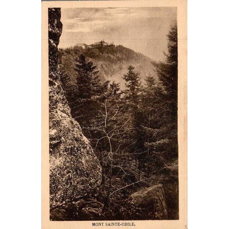 Carte postale ancienne Mont Sainte-Odile