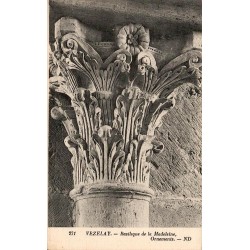 271 - VEZELAY - Église de la Madeleine, Ornements -- ND