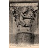 272 - VEZELAY - Église de la Madeleine, 1er Pilier Nord du Narthex. Samson déchirant un Lion --ND