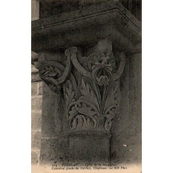 274 - VEZELAY - Église de la Madeleine, Collatéral gauche du Narthex, Chapiteau