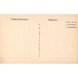 Carte postale ancienne Vézelay église de la Madeleine ornements