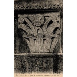 261 - VEZELAY - Église de la Madeleine, Ornements -- ND