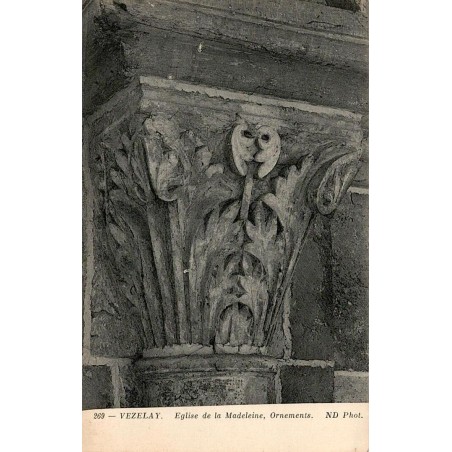 269 - VEZELAY - Église de la Madeleine, Ornements -- ND