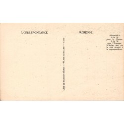 Carte postale ancienne Vézelay église de la Madeleine ornements