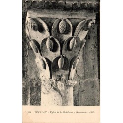 258 - VEZELAY - Église de la Madeleine, Ornements -- ND