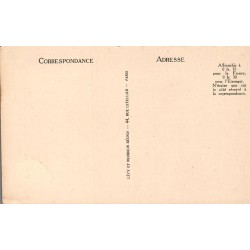 Carte postale ancienne Vézelay chapiteau 4e pilier nef est