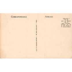 Carte postale ancienne Vézelay chapiteau 7e pilier nef est