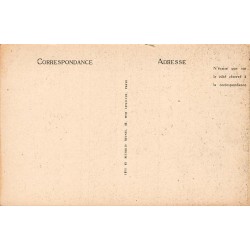 Carte postale ancienne Vézelay chapiteau colonne engagée collatéral droit