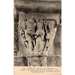 184 - VEZELAY - Église de la Madeleine - Chapiteau du septième Pilier de la Nef (Côté Est) -- ND