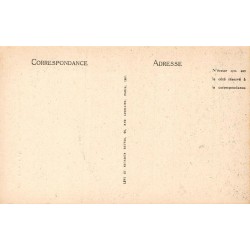 Carte postale ancienne Vézelay chapiteau 7e pilier nef ouest ND