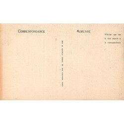 Carte postale ancienne Vézelay chapiteau 1er pilier nef sud ND