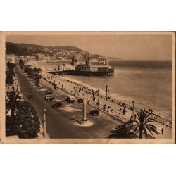 Carte postale ancienne Nice Promenade des Anglais Casino de la Jetée  Editions Yvon