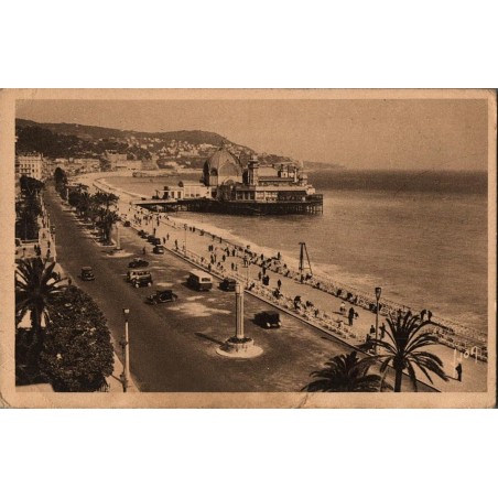 Carte postale ancienne Nice Promenade des Anglais Casino de la Jetée  Editions Yvon