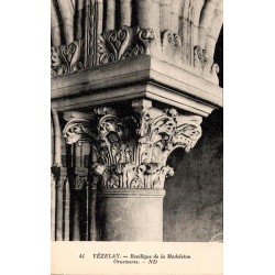 40 - VEZELAY - Basilique de la Madeleine - Ornements -- ND