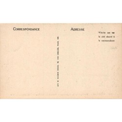 Carte postale ancienne Vézelay portail du narthex chapiteaux ND 229