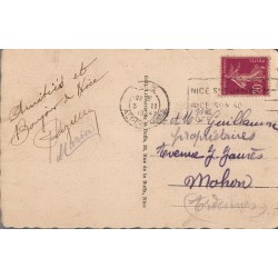 Carte postale ancienne Nice – Quai des États-Unis | CPA historique