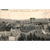 Carte postale ancienne Belfort panorama pris du Lion vue générale ville