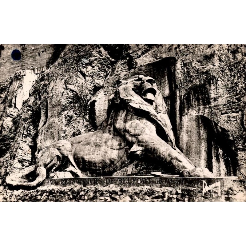CPSM Belfort Lion de Bartholdi
