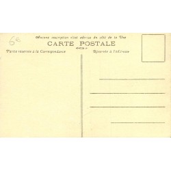 Carte postale ancienne Infanterie française voie ferrée Guerre 1914-18