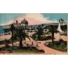 Carte postale ancienne Nice Les Jardins vue panoramique LL