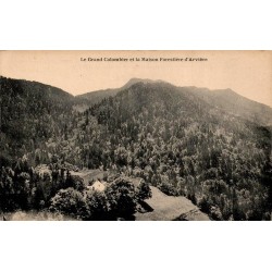 Le Grand Colombier et la Maison Forestière d'Arvière