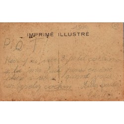 Carte postale ancienne Saint Eugène monument aux morts Aisne
