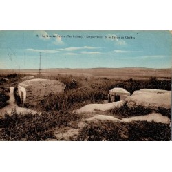 Carte postale ancienne Chemin des Dames ferme du Choléra ruines Aisne